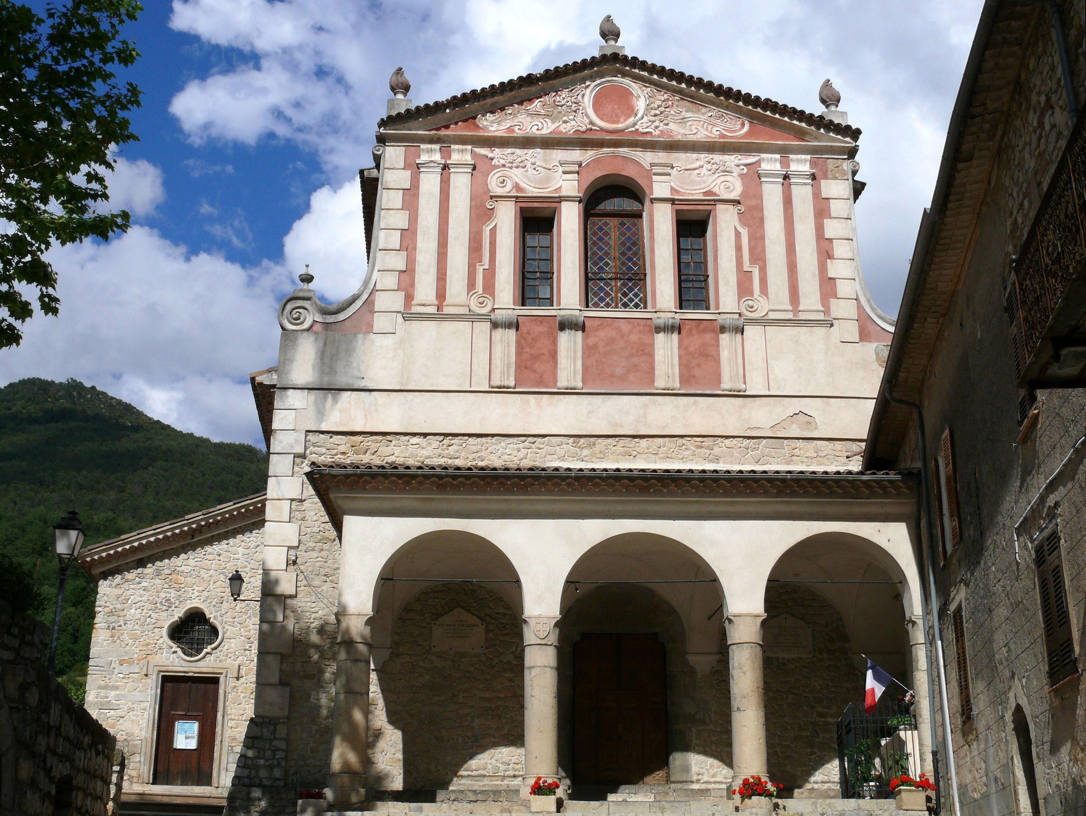 collégiale Sainte-Marie de Clans